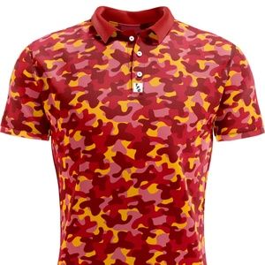 Sparked Up Mens Golf Polo